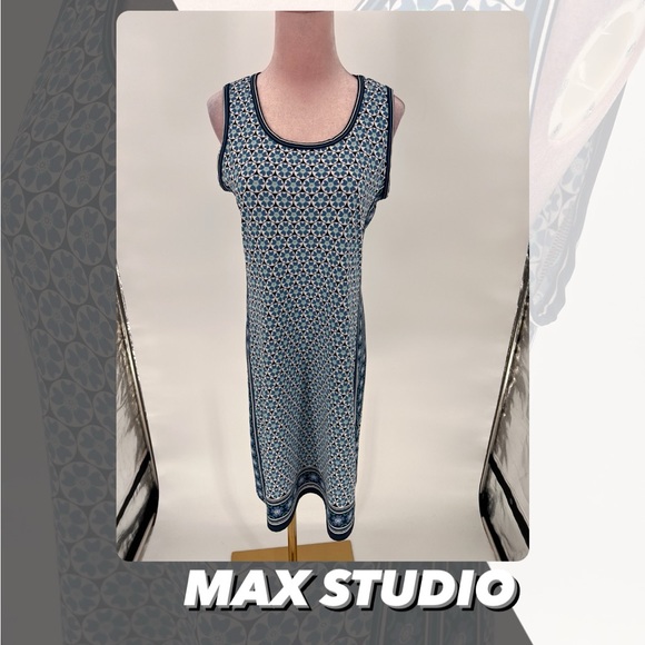 EUC Max Studio Floral Print Tank Dress - Picture 1 of 8